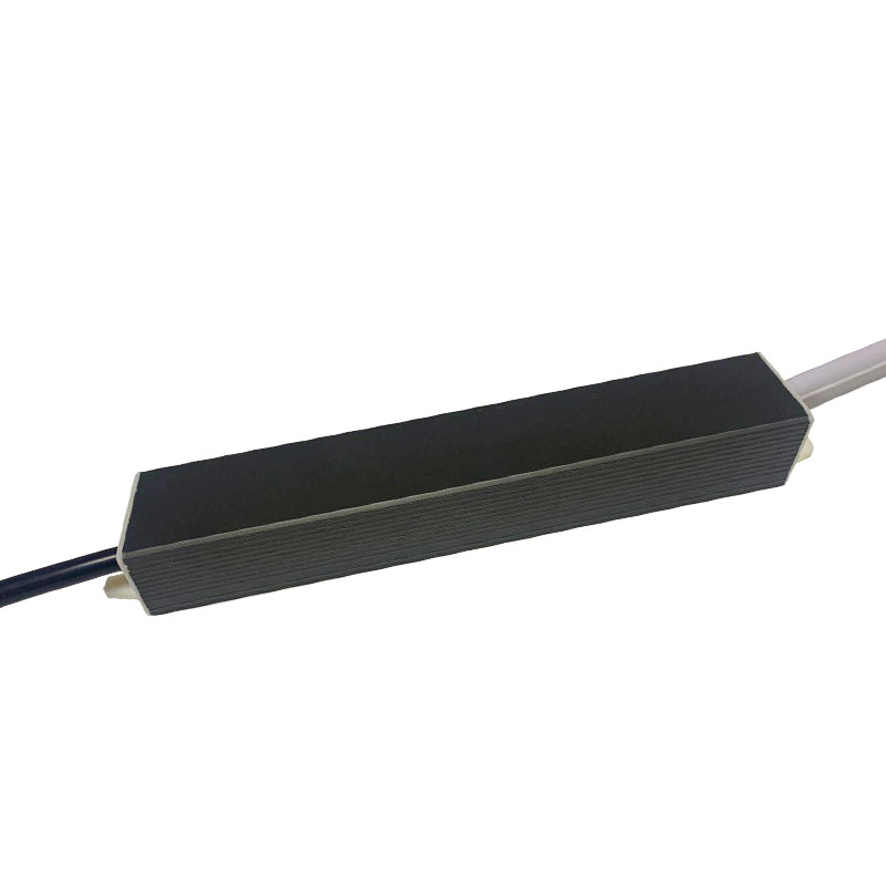 30W-12v 2.5A Szara, czarna aluminiowa powłoka LED inteligentna zasilacz mebli Sprzątająca maszyna IP68